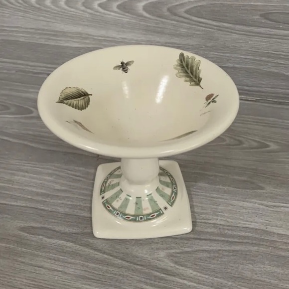 Pfaltzgraff Dining Pfaltzgraff Stoneware Naturewood Bird Bath